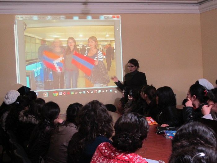 Artsakh Youth Development nagorno Karabakh Stepanakert Susanna Petrossian